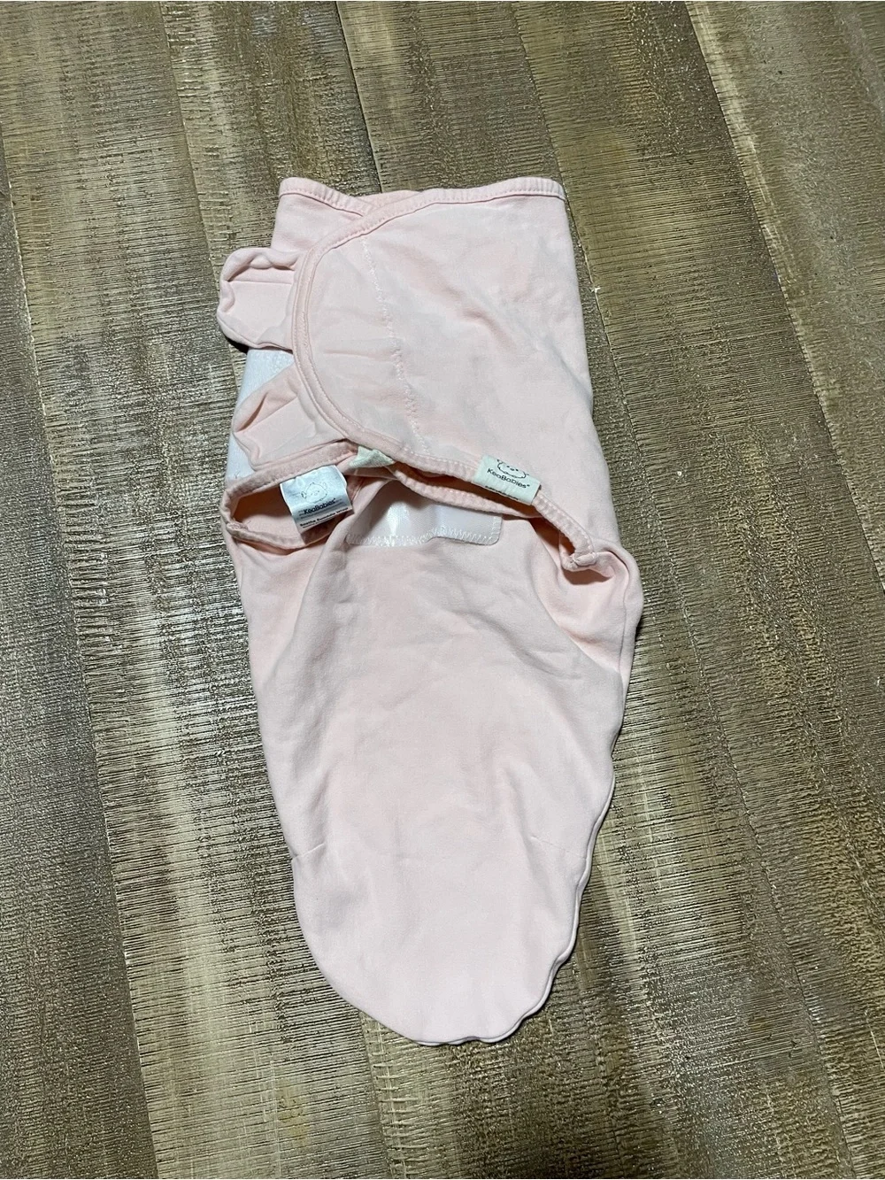 Soft Pink Baby Sleep Sack Velcro Swaddle
